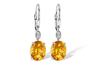 L199-62909: EARR 3.20 TW CITRINE 3.25 TGW (9x7MM CIT)