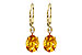 L199-62909: EARR 3.20 TW CITRINE 3.25 TGW (9x7MM CIT)