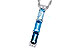 L282-30227: NECK 1.26 BLUE TOPAZ 1.30 TGW