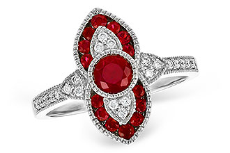 L282-30254: LDS RG .63 TW RUBY .75 TGW