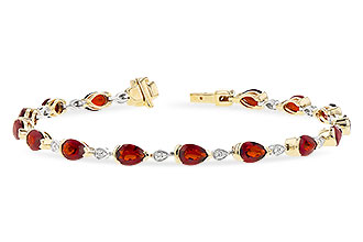 L282-31109: BRACELET 6.44 GARNET 6.60 TGW