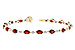 L282-31109: BRACELET 6.44 GARNET 6.60 TGW
