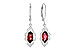 L282-34809: EARR 1.10 TW GARNET 1.25 TGW