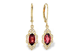 L282-34809: EARR 1.10 TW GARNET 1.25 TGW