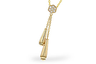 L284-10227: NECKLACE .11 TW