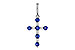L284-11100: PENDANT .34 TW SAPP .42 TGW