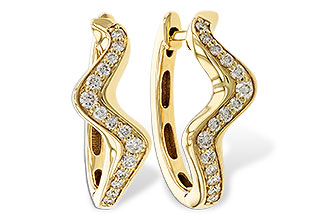 L284-14781: EARRINGS .40 TW