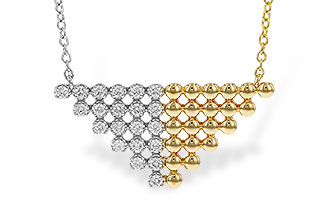 L284-14809: NECKLACE .37 TW (18")