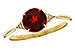 L284-15654: LDS RG 1.46 GARNET 1.48 TGW (7MM RD)