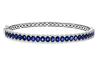 L284-16554: BANGLE 5.09 TW SAPPHIRE 5.65 TGW