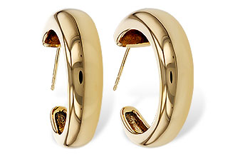 L284-16563: GOLD EARRINGS (20MM)