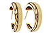 L284-16563: GOLD EARRINGS (20MM)