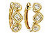 L284-16618: EARRINGS .42 TW FANCY CUT DIAS