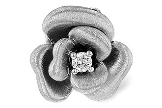 L285-00245: PENDANT .03CT (SMALL FLOWER PENDANT FROM C285-00237)