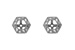 M009-62918: EARRING JACKETS .08 TW (FOR 0.50-1.00 CT TW STUDS)