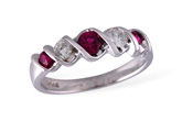 M102-28390: LDS WED RG .34 RUBY .58 TGW