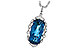 M199-55636: NECK 6.70 LONDON BLUE TOPAZ 6.81 TGW