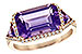 M199-55672: LDS RG 3.48 TW AMETHYST 3.70 TGW (12x8MM)