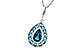 M199-58427: NECK 2.55 TW BLUE TOPAZ 2.65 TGW