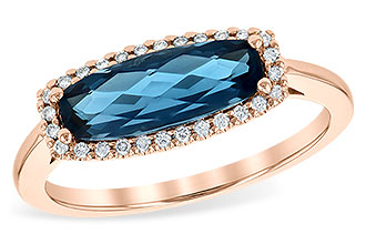 M199-59345: LDS RG 1.79 LONDON BLUE TOPAZ 1.90 TGW