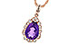 M199-62018: NECKLACE 1.53 AMETHYST 1.68 TGW (10x7 PS)