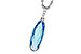 M282-30236: NECK 1.90 BLUE TOPAZ 1.93 TGW