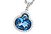 M282-33890: NECK 2.86 LONDON BLUE TOPAZ 3.00 TGW (10X8 OVAL)