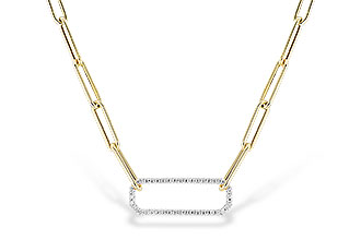 M283-18445: NECKLACE .50 TW (17 INCHES)