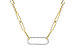 M283-18445: NECKLACE .50 TW (17 INCHES)