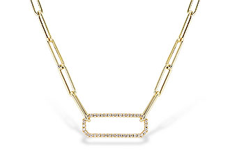 M283-18445: NECKLACE .50 TW (17 INCHES)