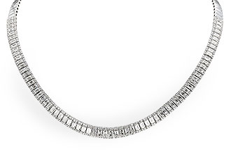 M283-25636: NECKLACE 9.26 E.C. 11.00 TW (16")