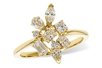 M283-25718: LDS DIA RG .75 TW FANCY CUT DIAMONDS