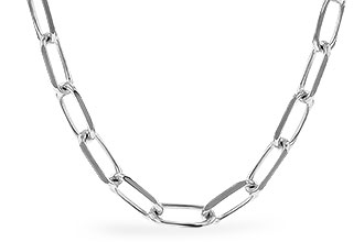 M284-10236: PAPERCLIP MD (7IN, 3.10MM, 14KT, LOBSTER CLASP)