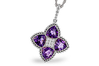 M284-13818: NECKLACE 2.22 AMETHYST 2.28 TGW