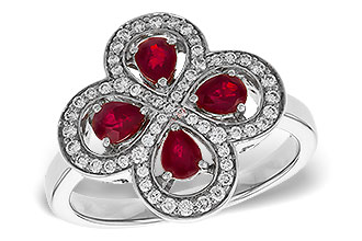 M284-14772: LDS RG .68 TW RUBY .96 TGW