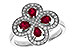 M284-14772: LDS RG .68 TW RUBY .96 TGW