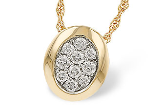 M284-15645: NECKLACE .25 TW