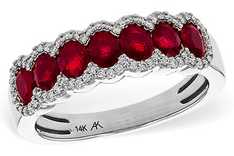M284-16554: LDS WED RG 1.40 TW RUBY 1.57 TGW