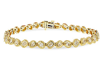 M284-16609: BRACELET 2.15 TW FANCY CUT DIAMONDS