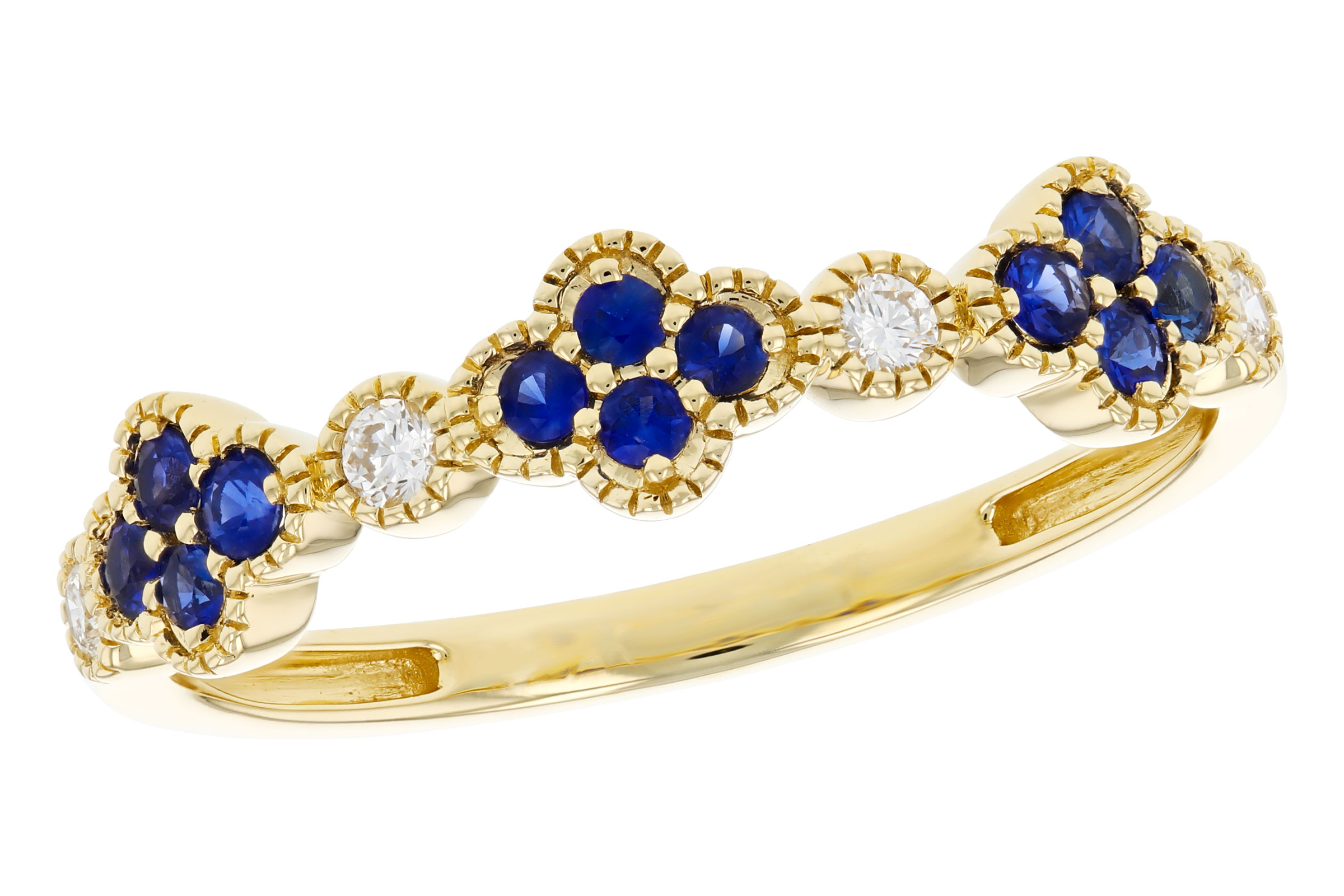 M285-02927: LDS WED RG .23 TW SAPPHIRE .31 TGW