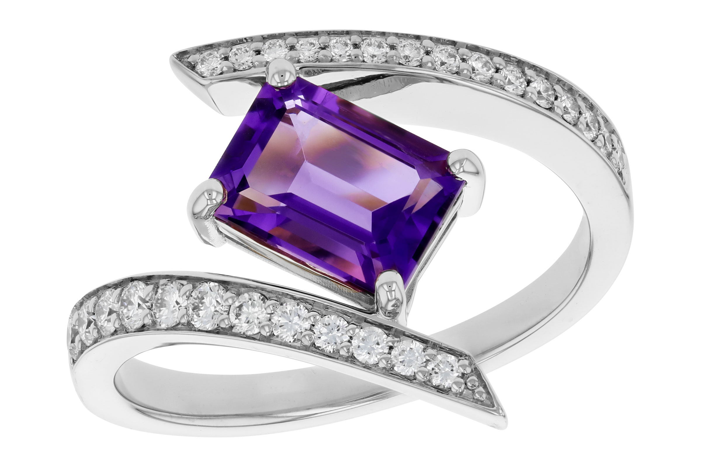 M285-02963: LDS RG 1.36 AMETHYST 1.63 TGW (8x6MM AMY)